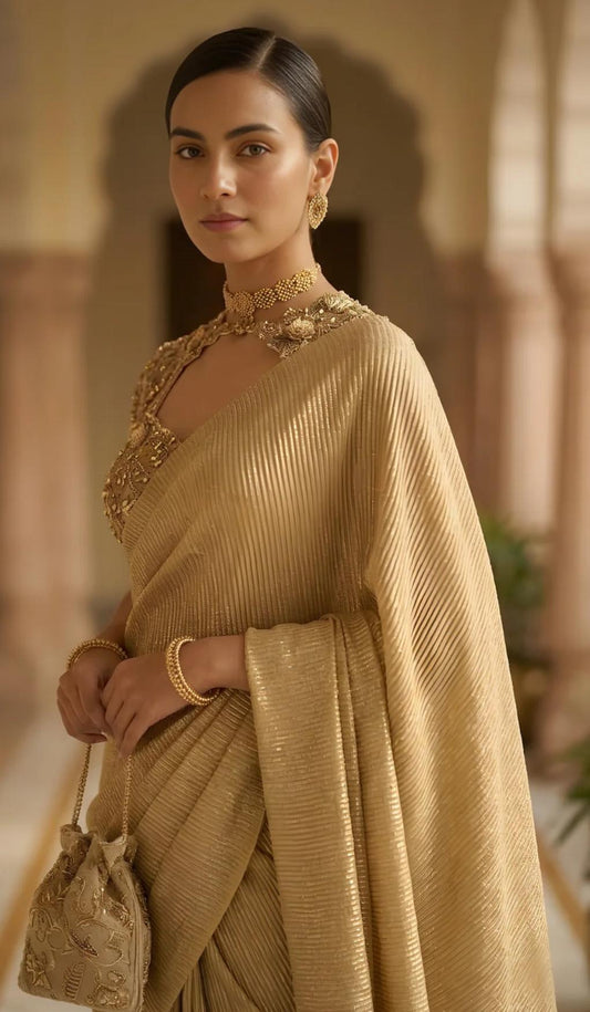 Indowester  Cape saree