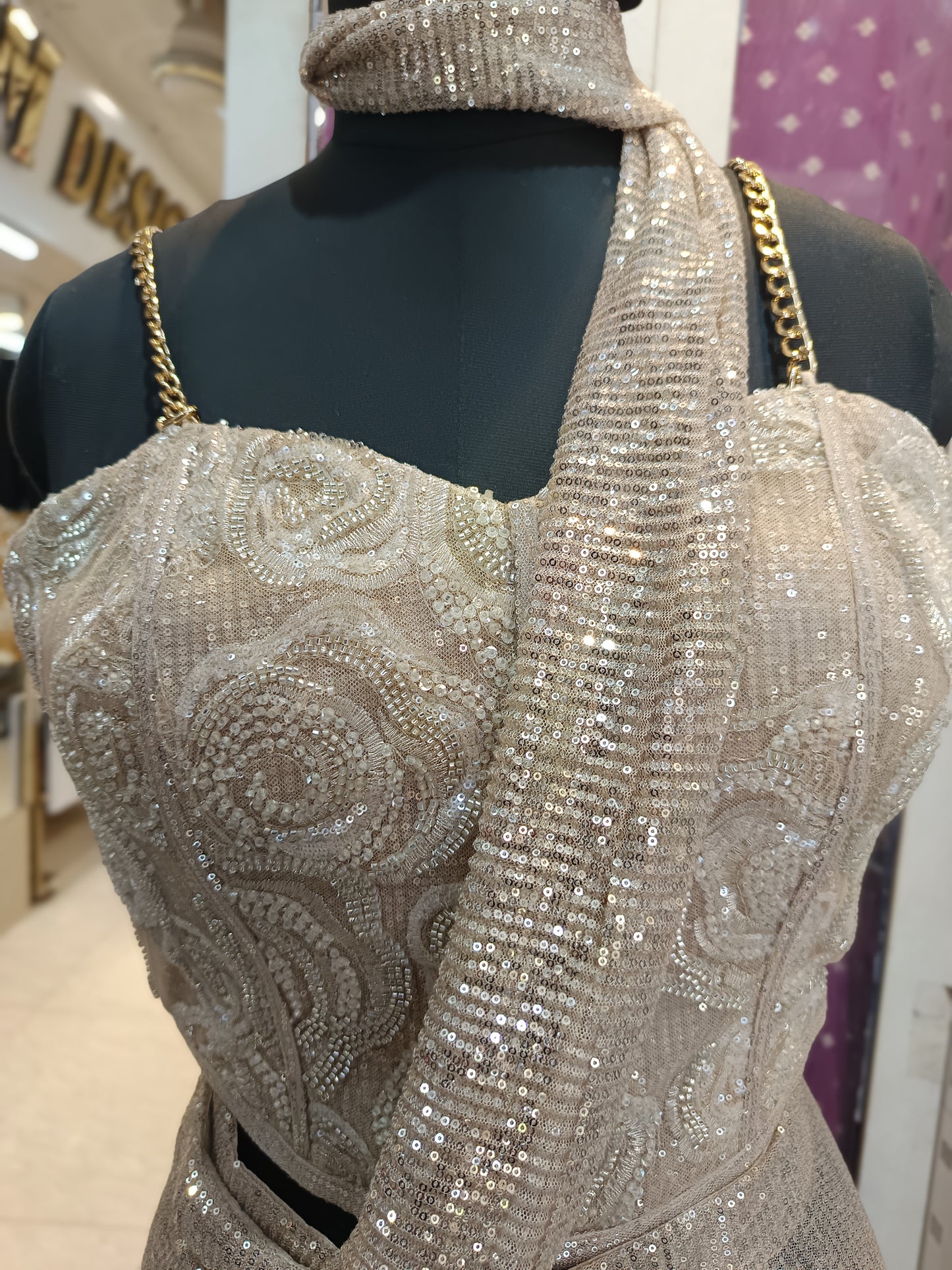 Indowester  drape saree with blouse