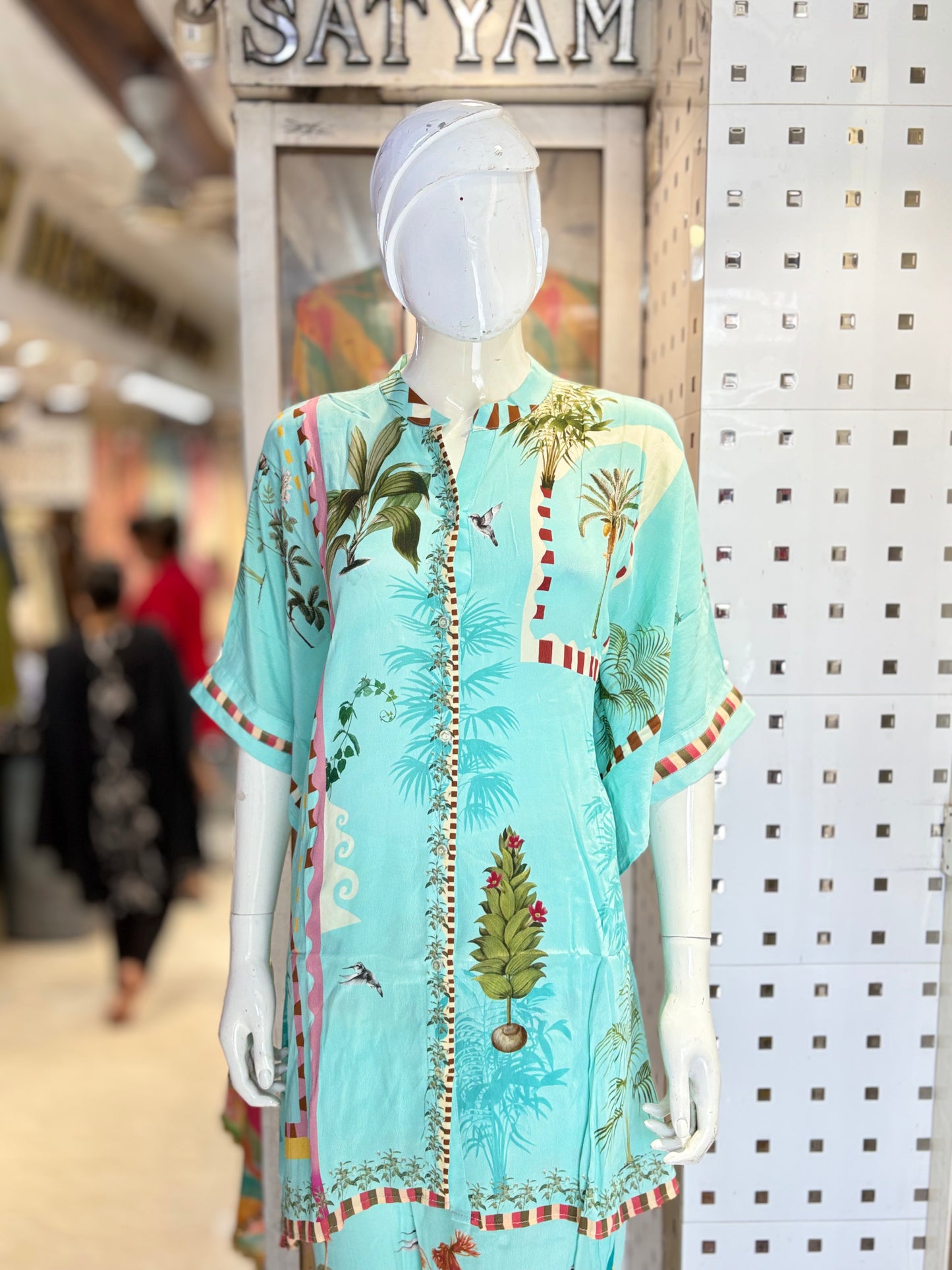 short kaftan with pant