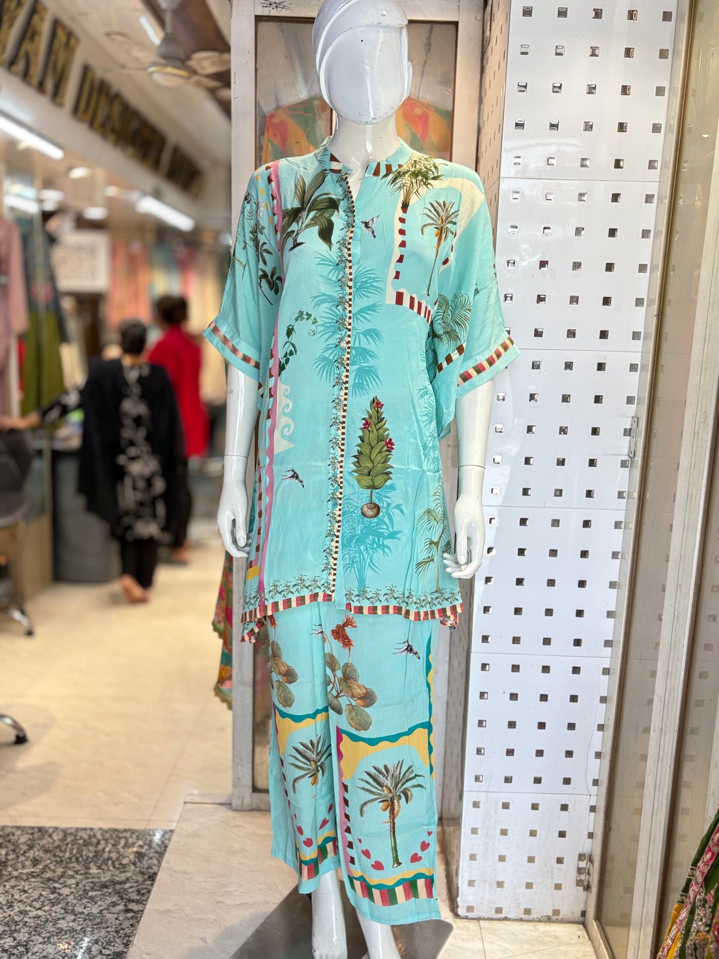 short kaftan with pant