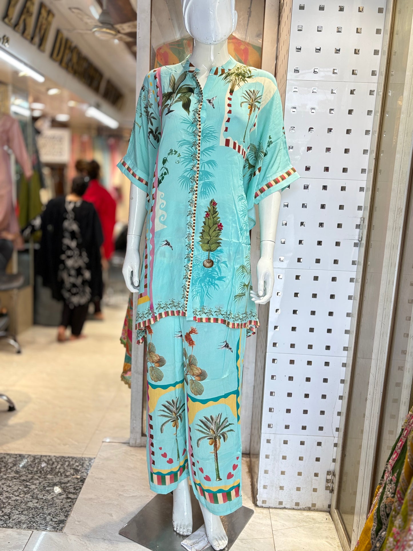 short kaftan with pant