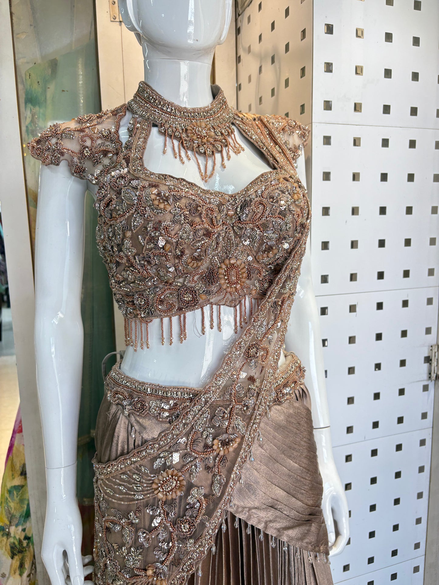 Indowestern lehanga choli