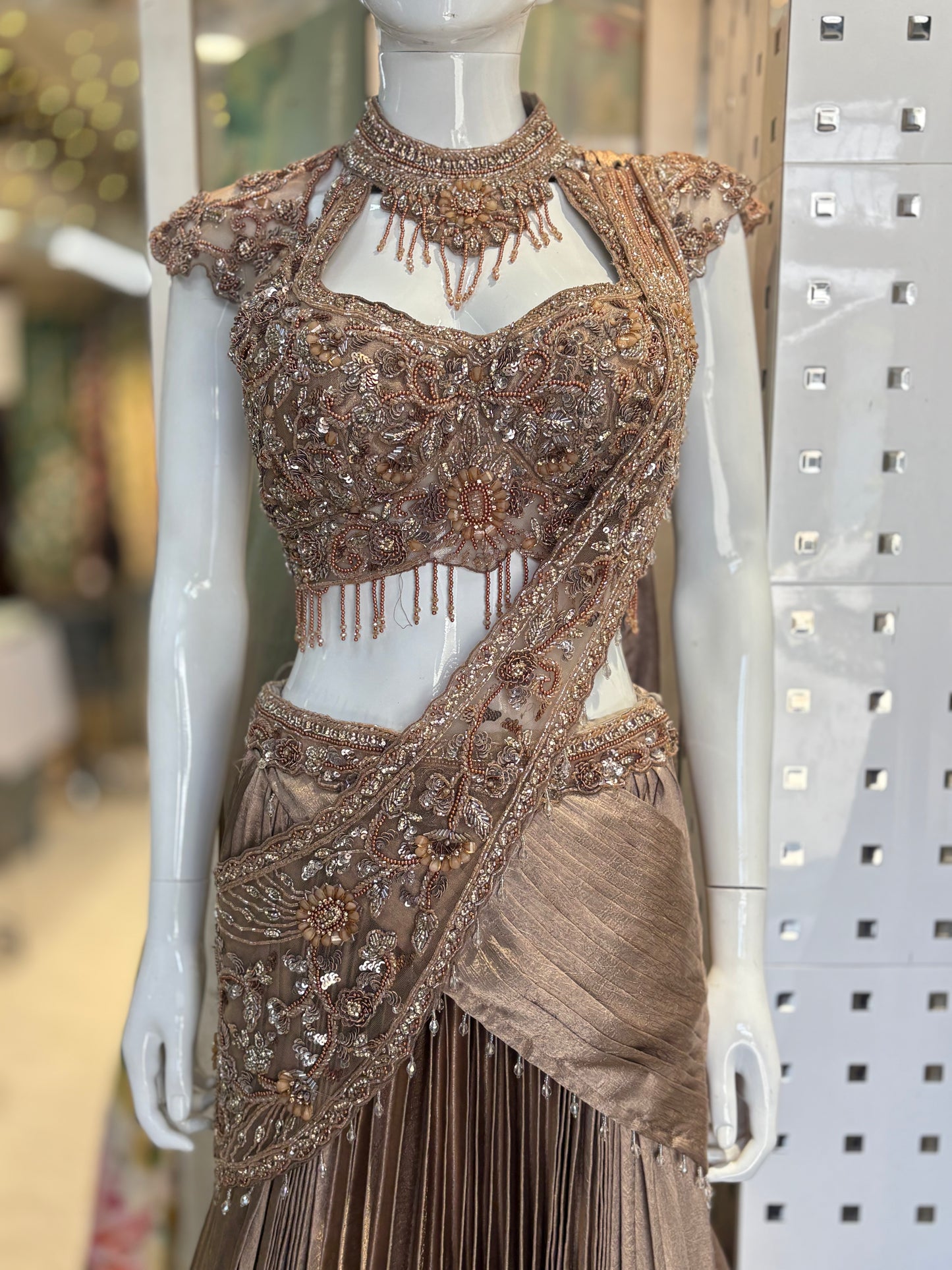 Indowestern lehanga choli