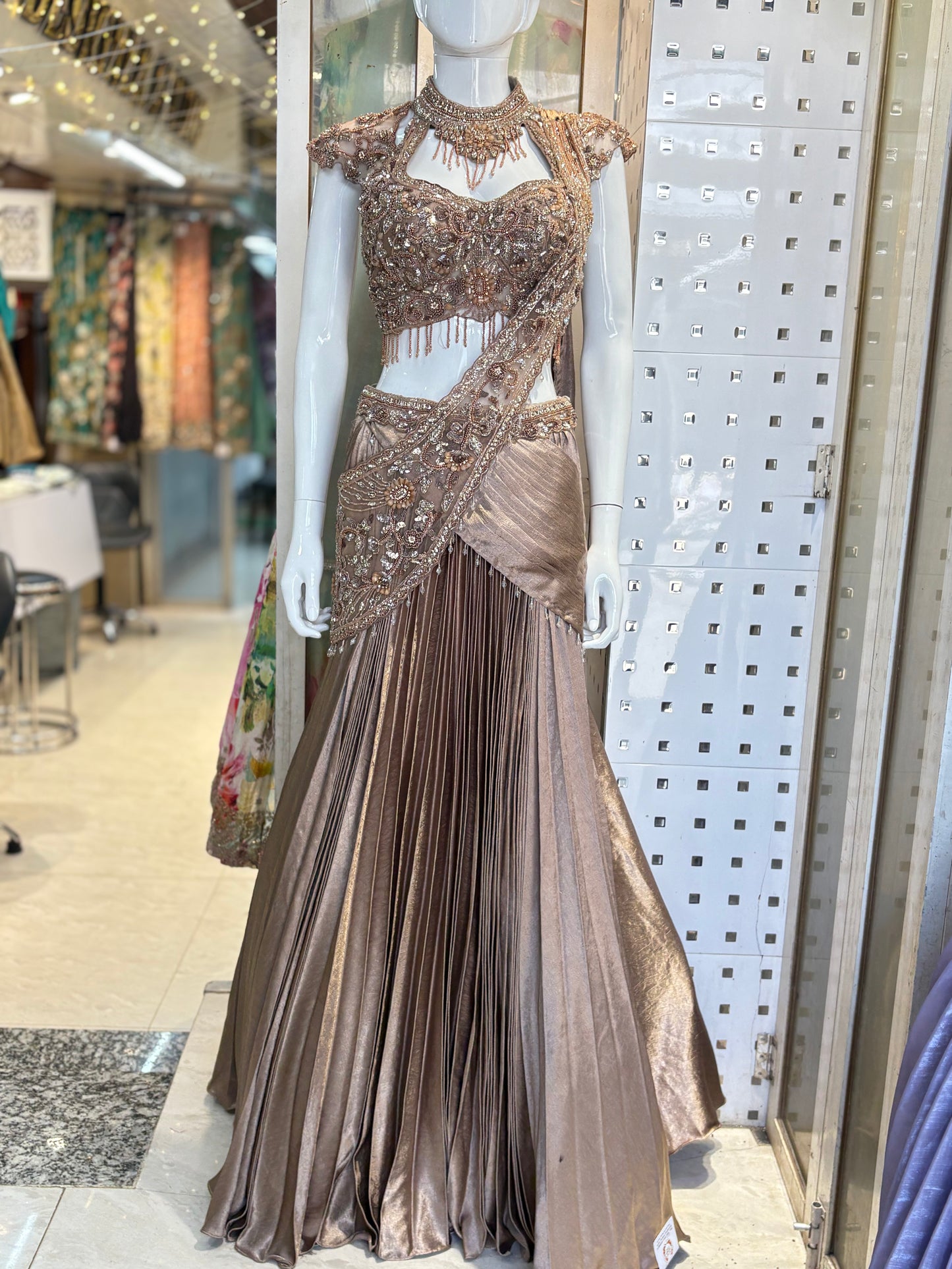 Indowestern lehanga choli