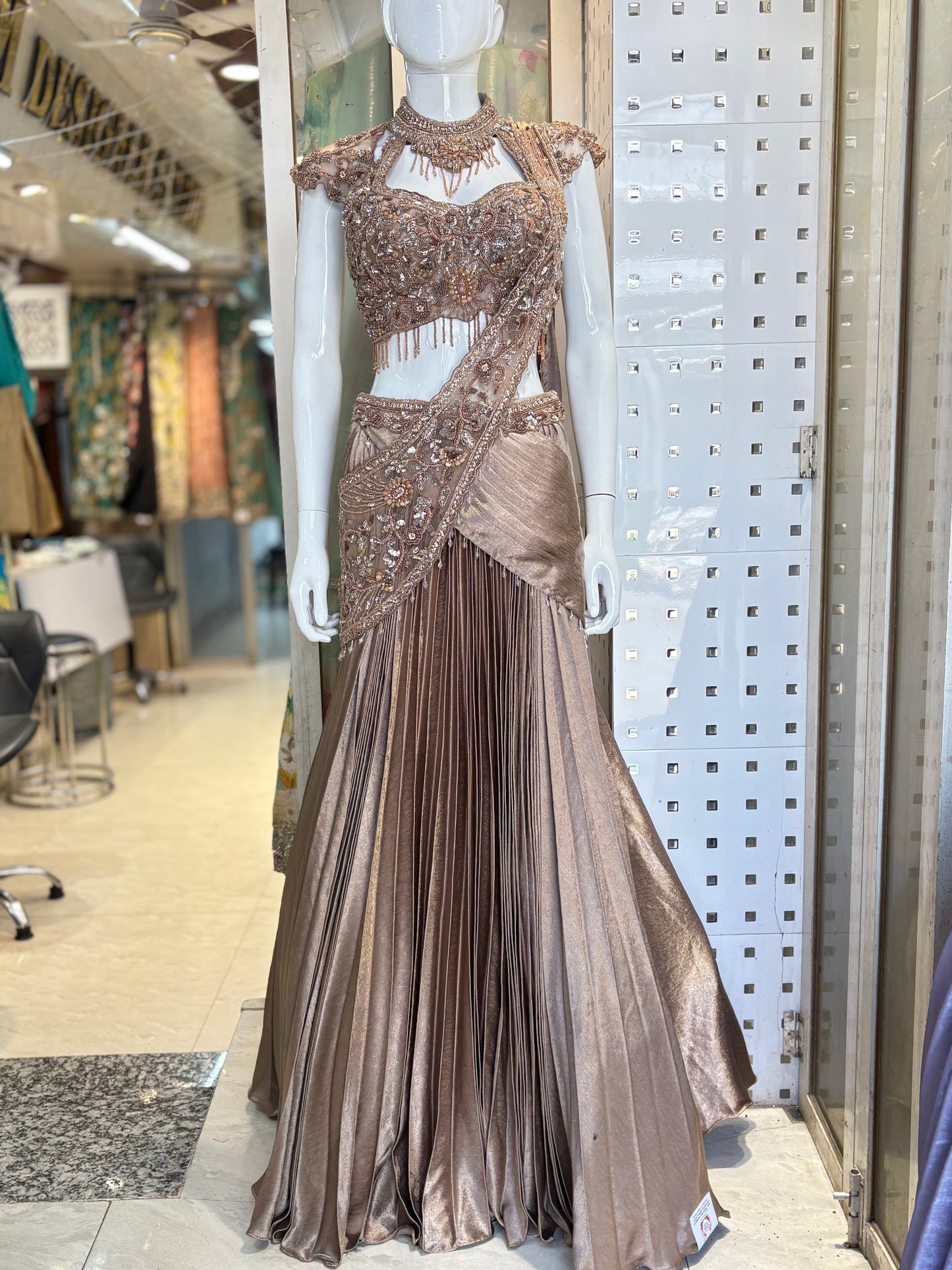 Indowestern lehanga choli