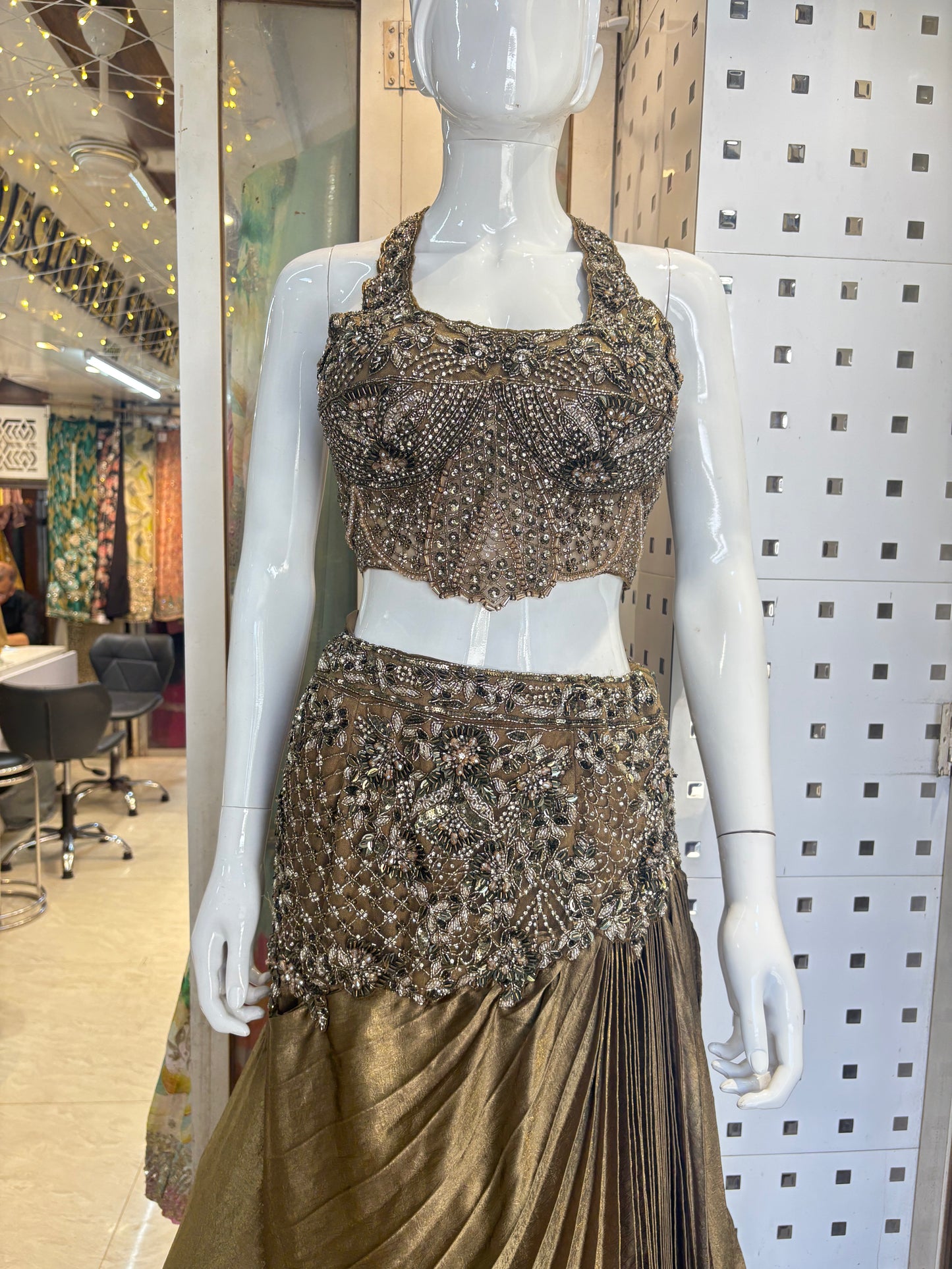 Indowestern lehanga choli