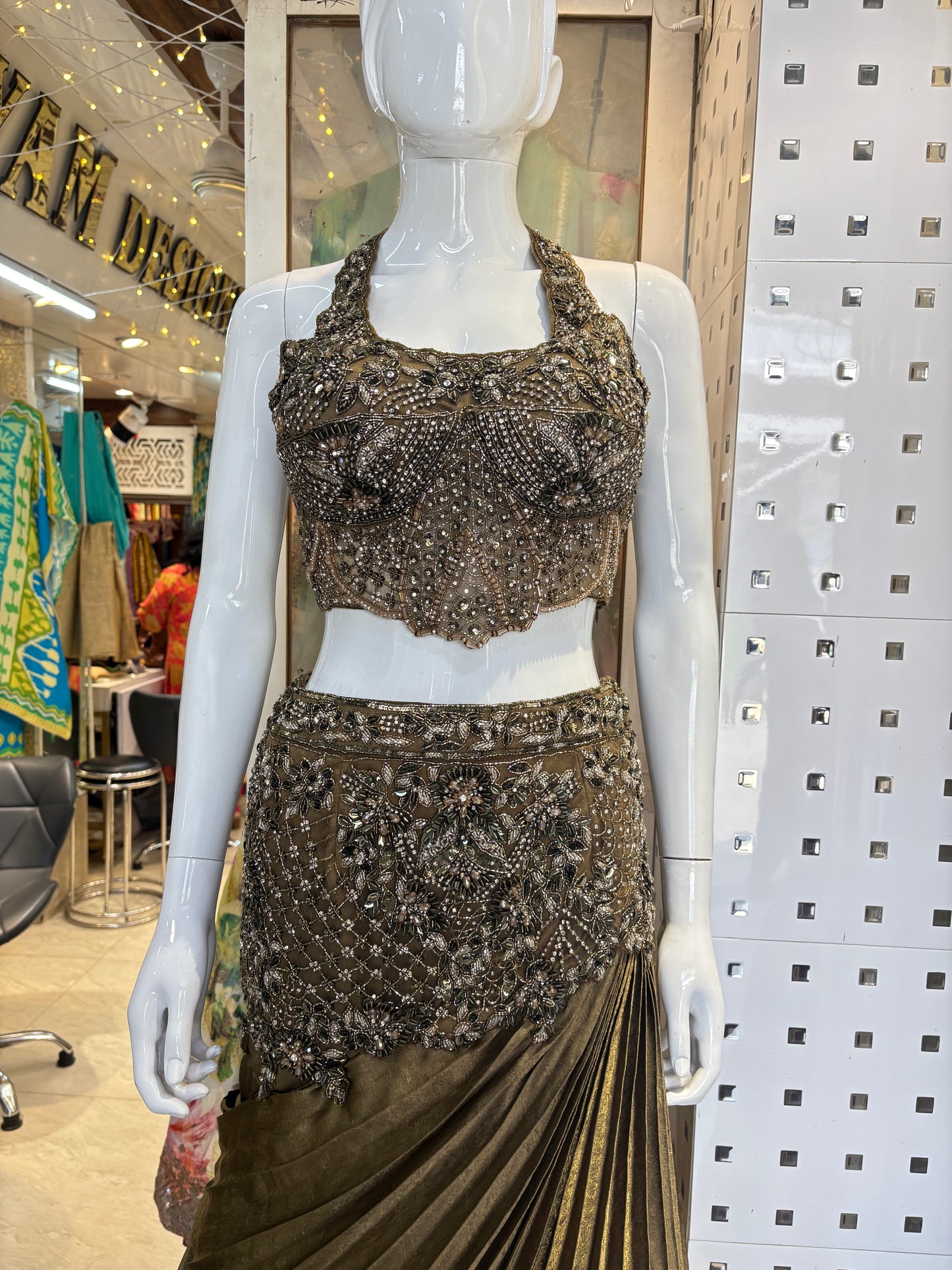Indowestern lehanga choli