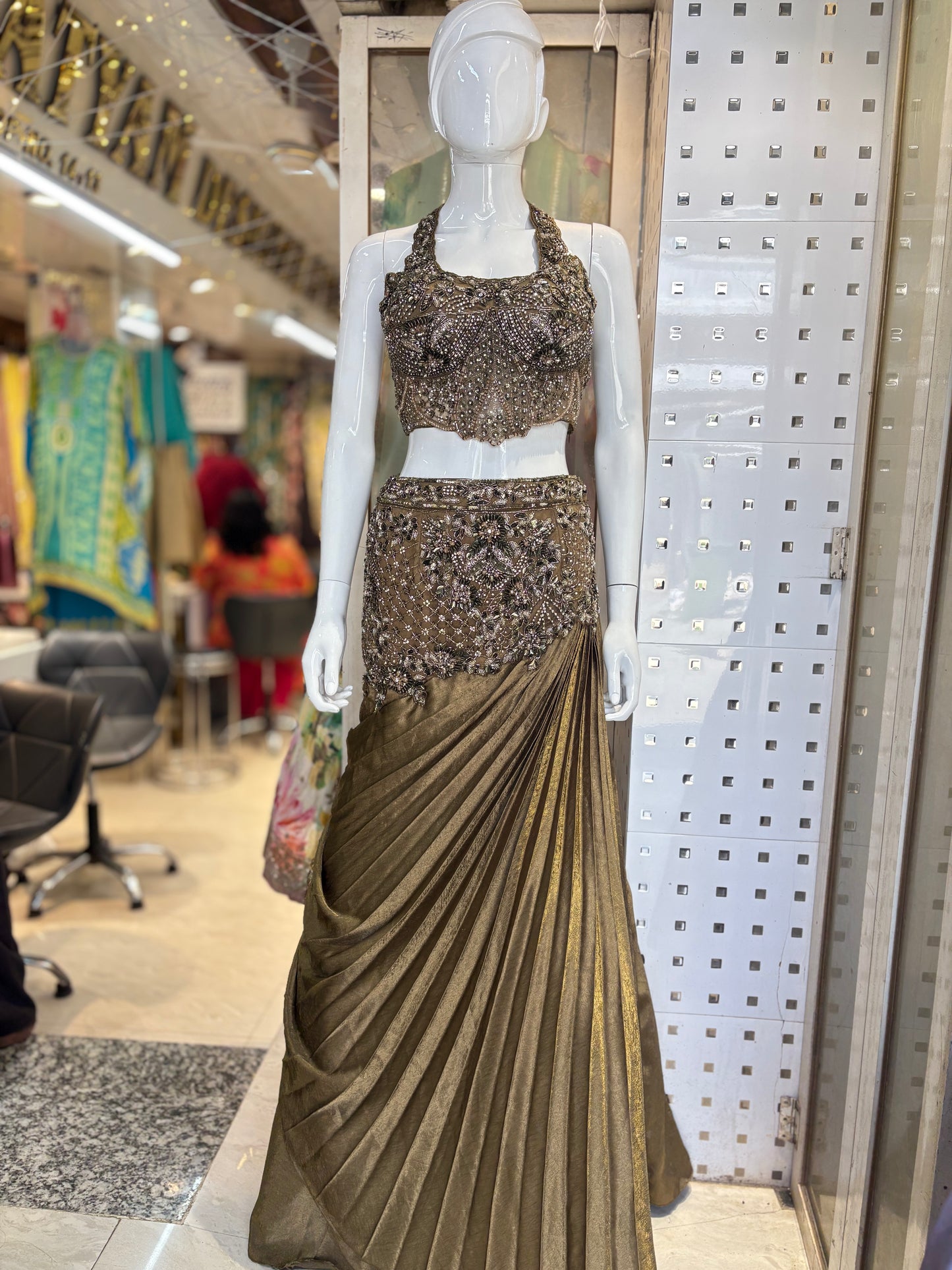 Indowestern lehanga choli