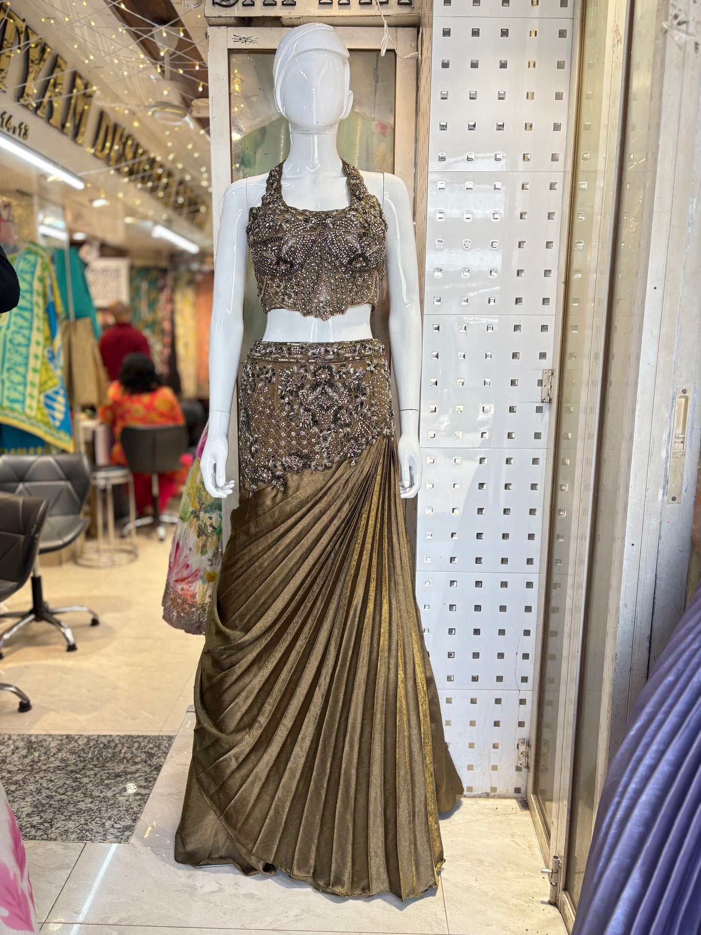 Indowestern lehanga choli