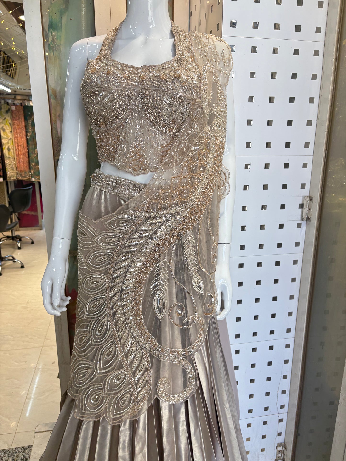 Indowestern lehanga choli