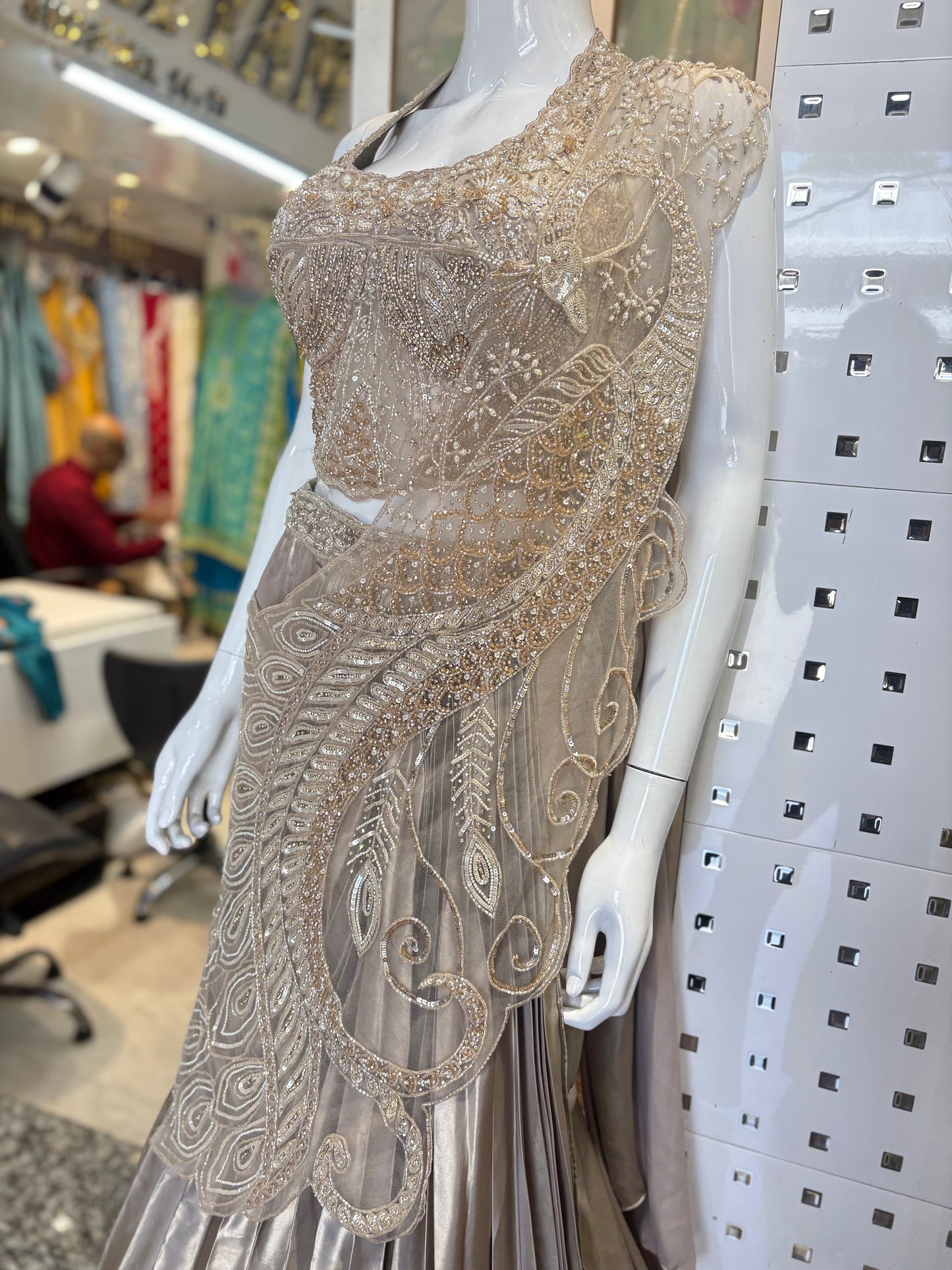 Indowestern lehanga choli