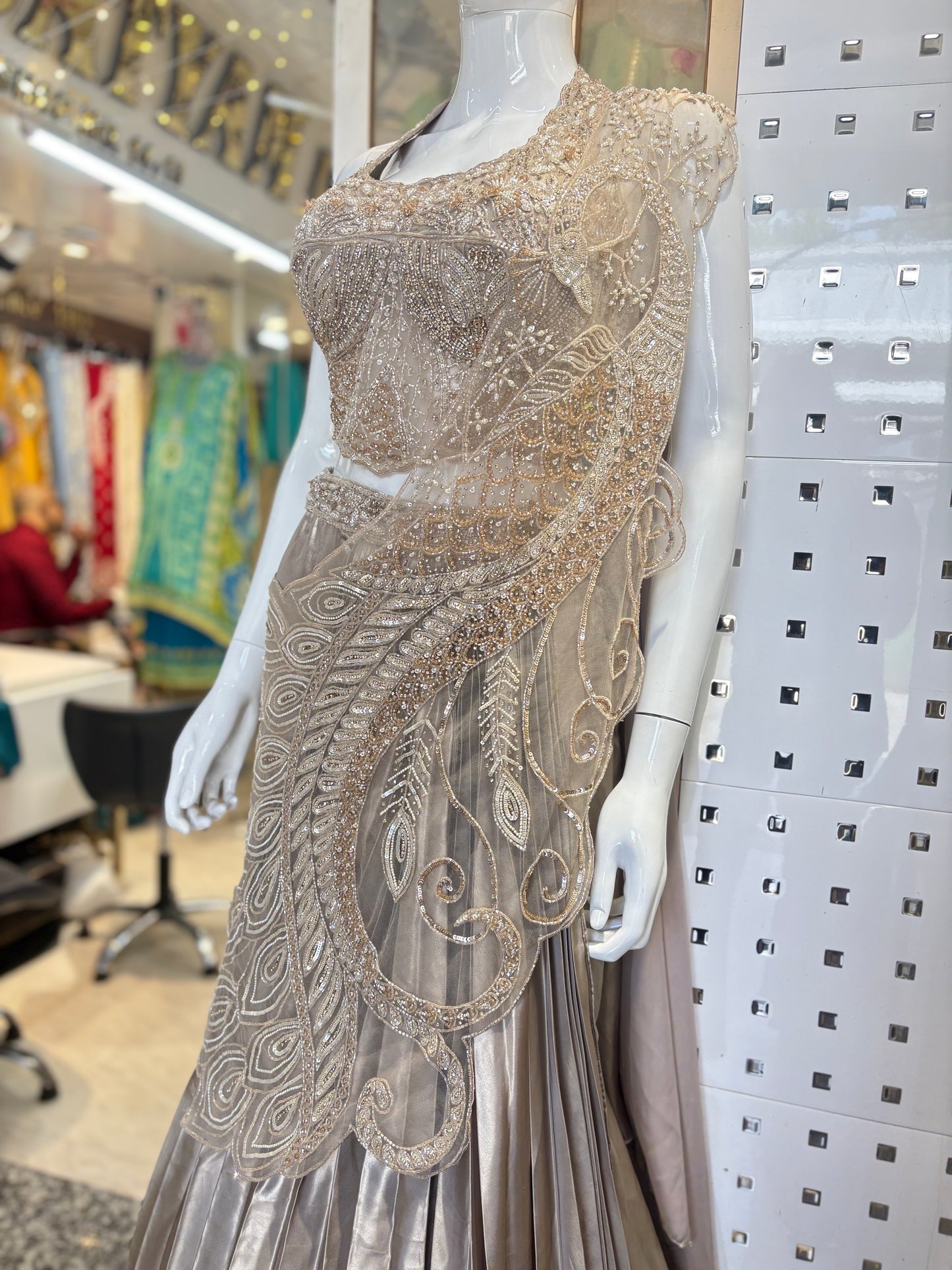 Indowestern lehanga choli