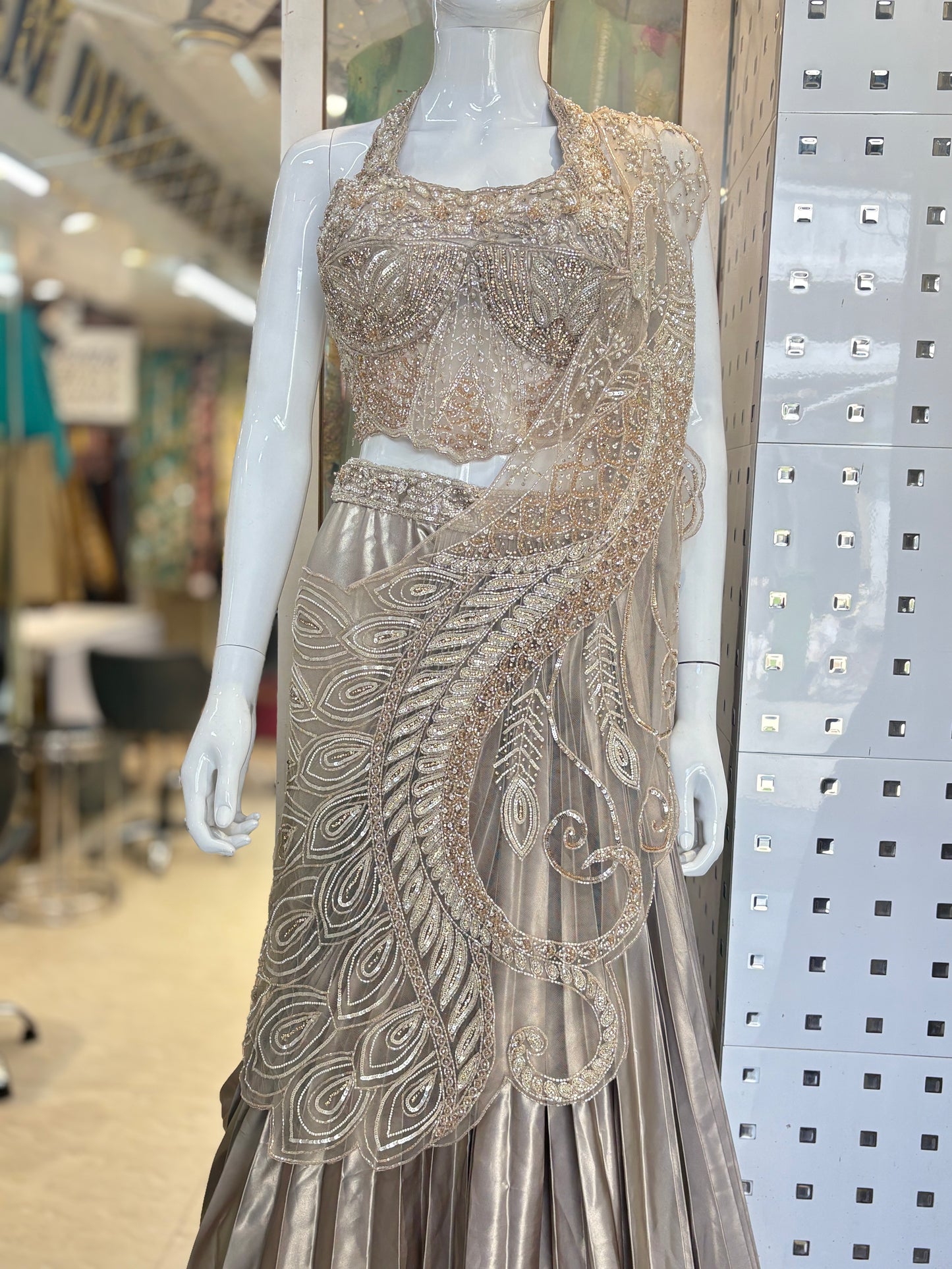 Indowestern lehanga choli