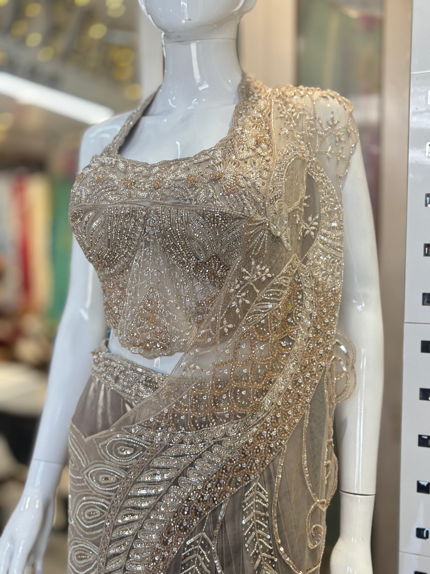 Indowestern lehanga choli