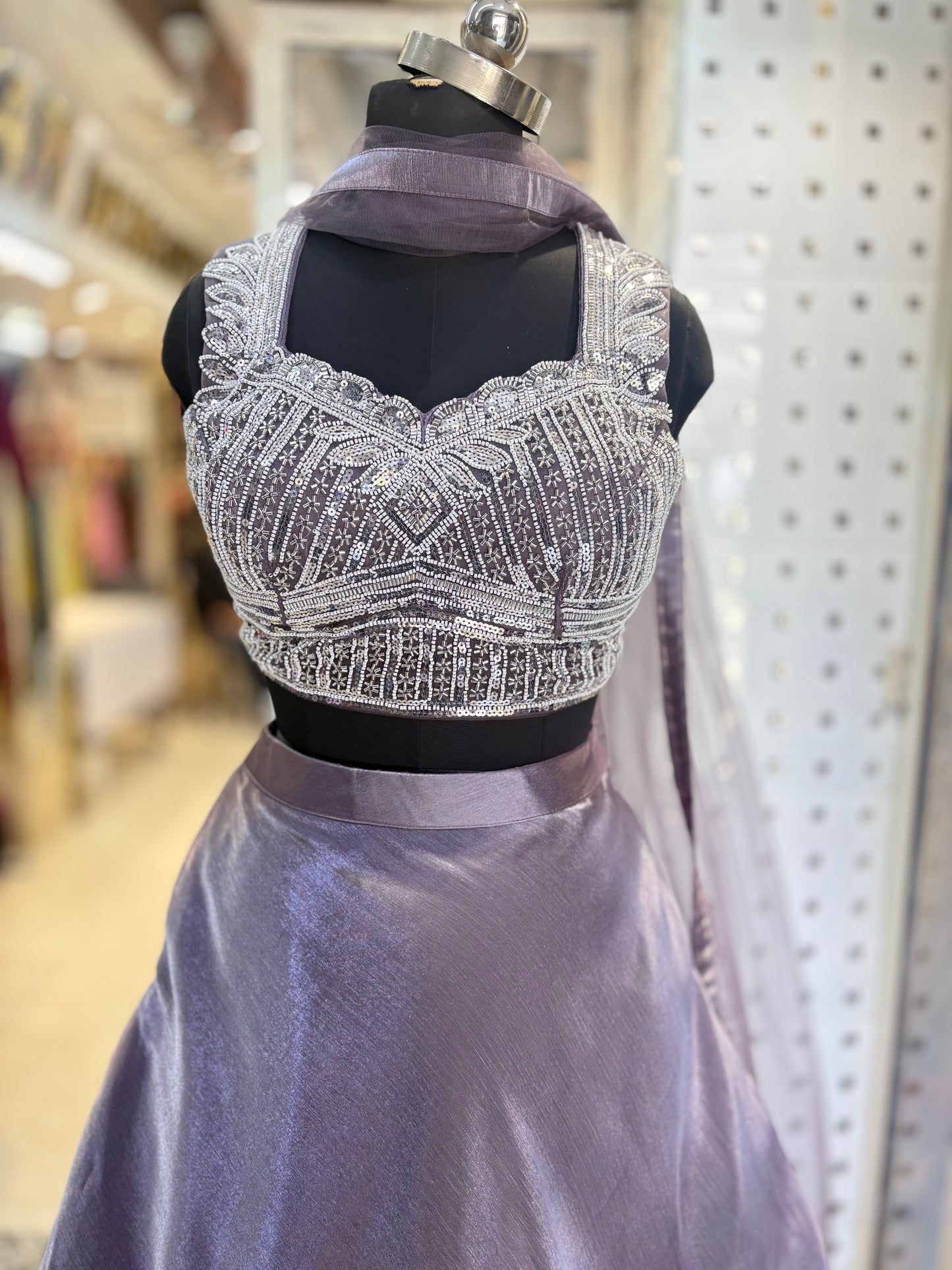Indowestern skirt  and  heavy choli