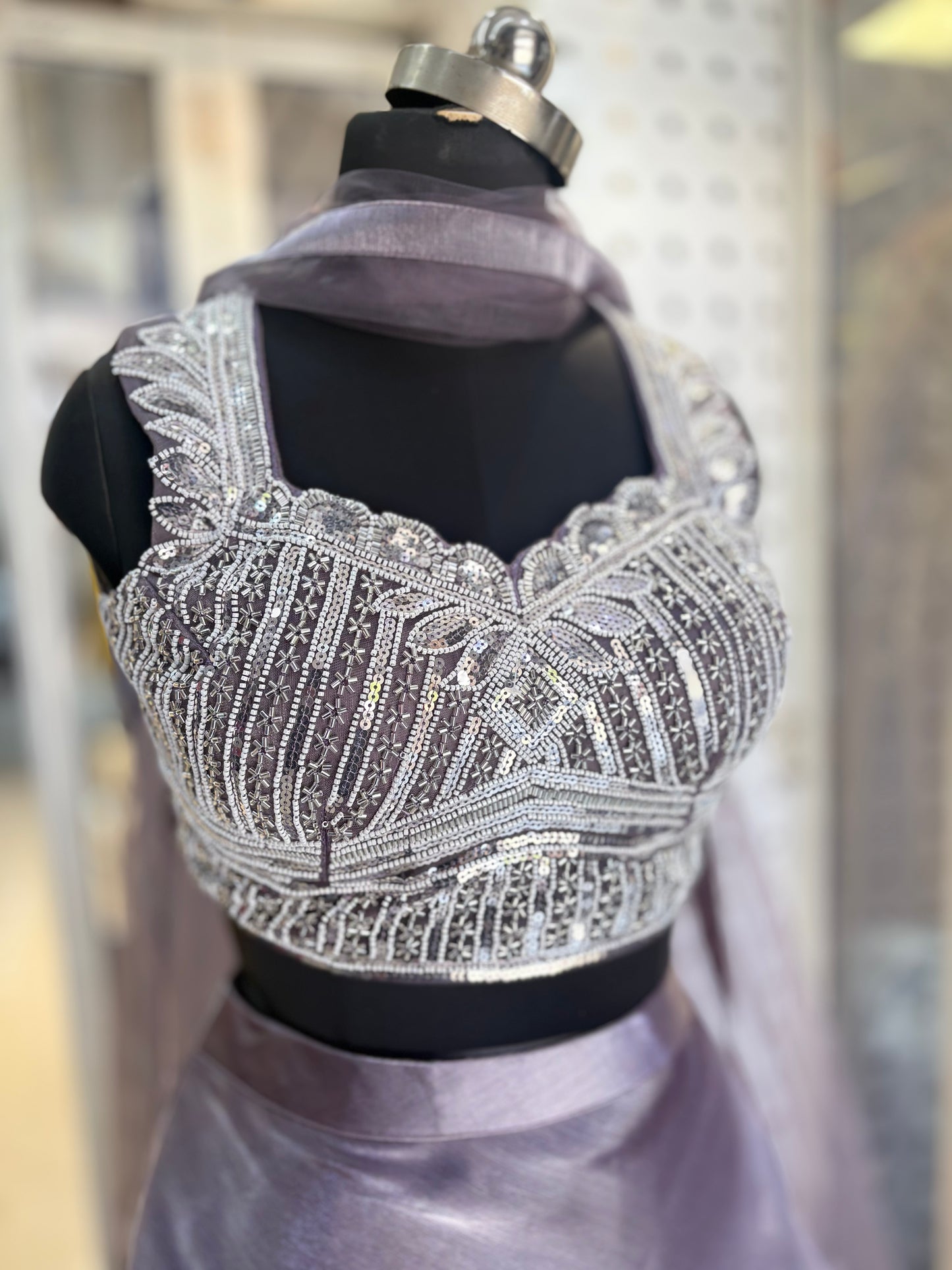 Indowestern skirt  and  heavy choli