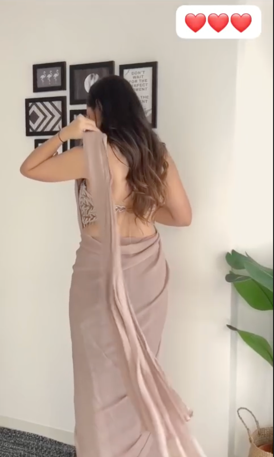 Ready saree