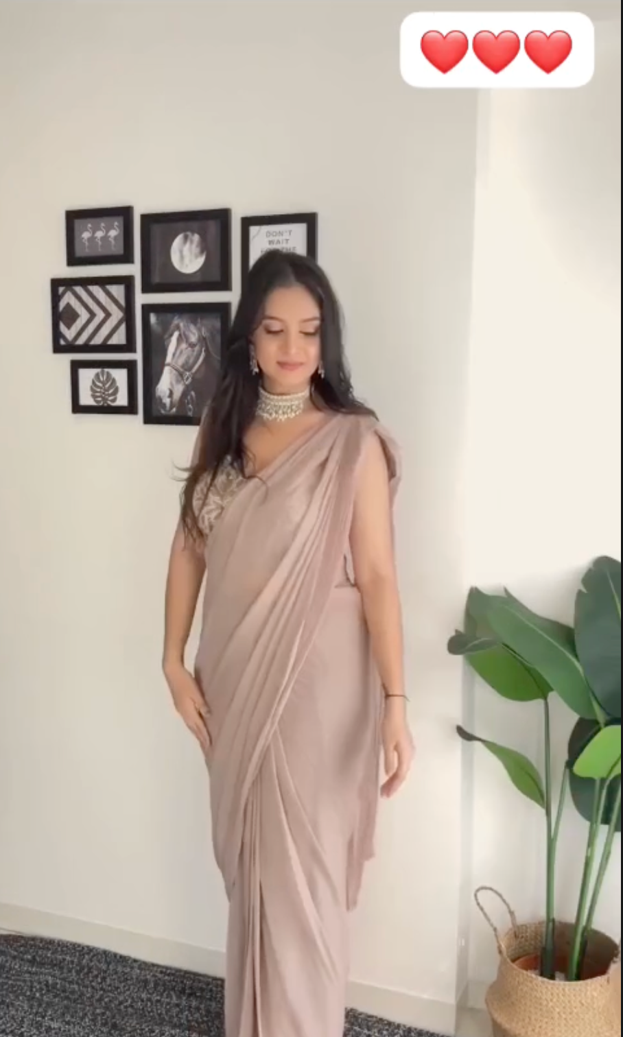 Ready saree