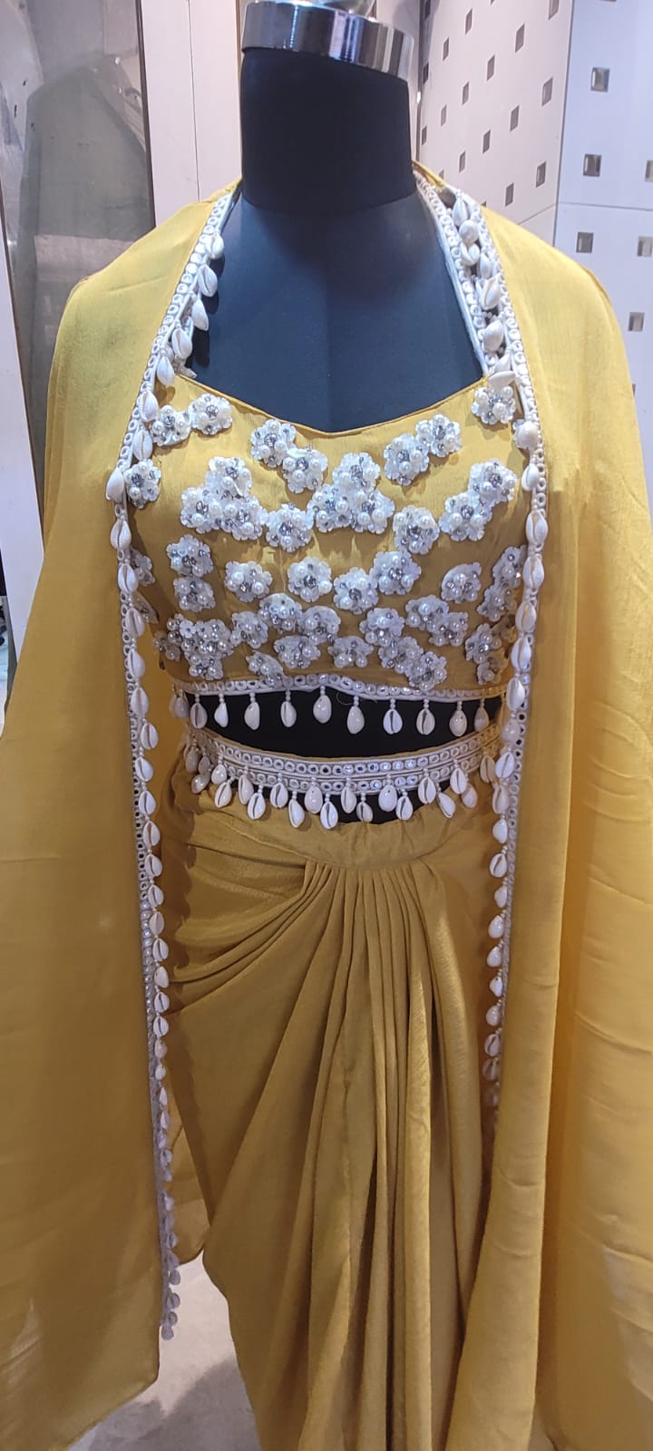 Haldi dress