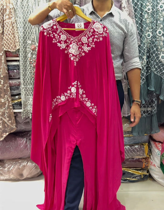 Indowester cape dress