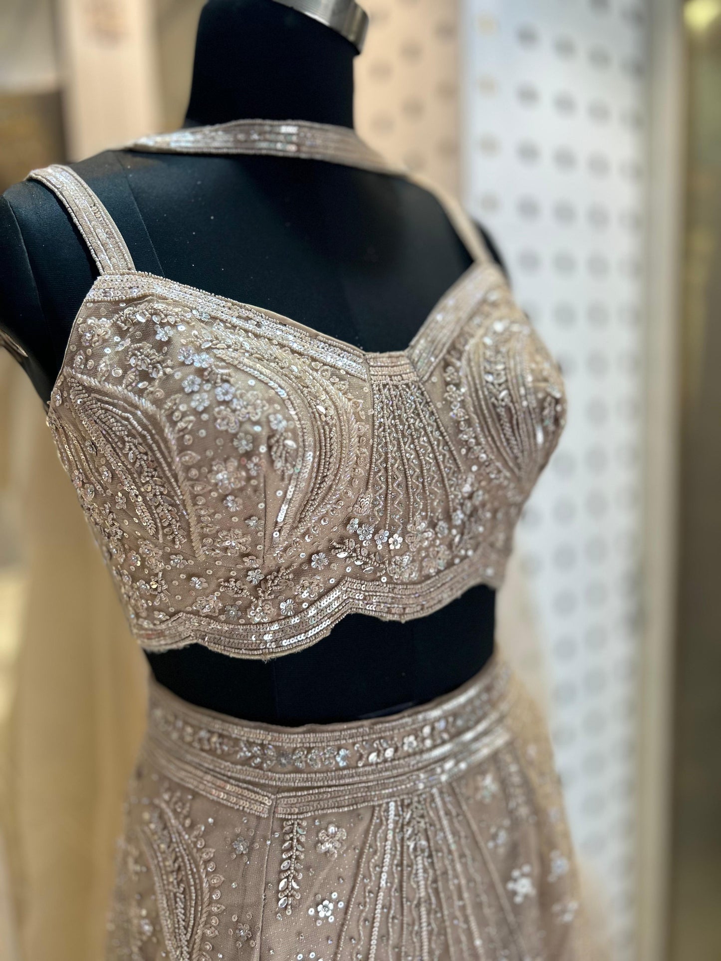 Fishcut Lehanga choli