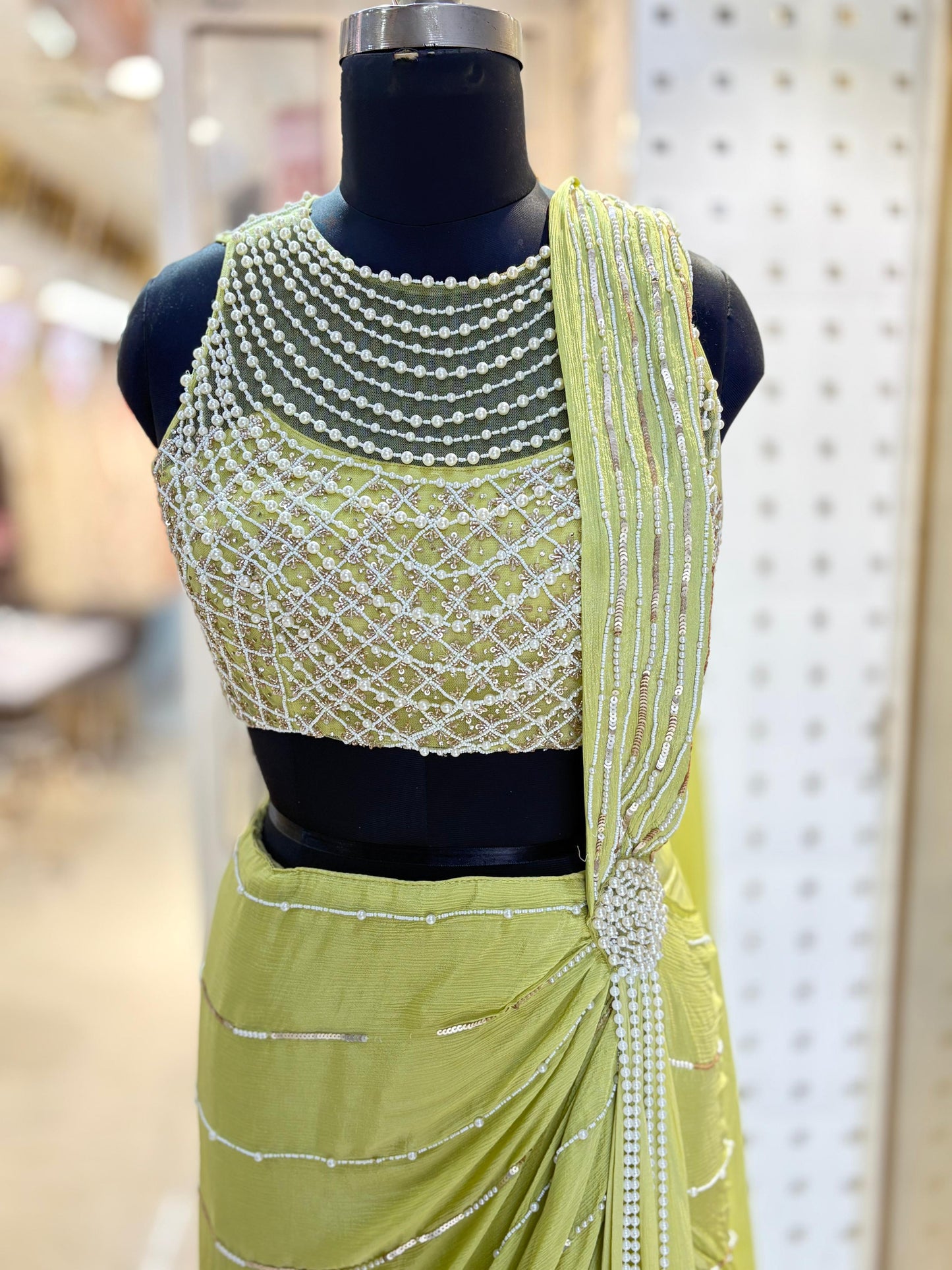 Indo western lehanga