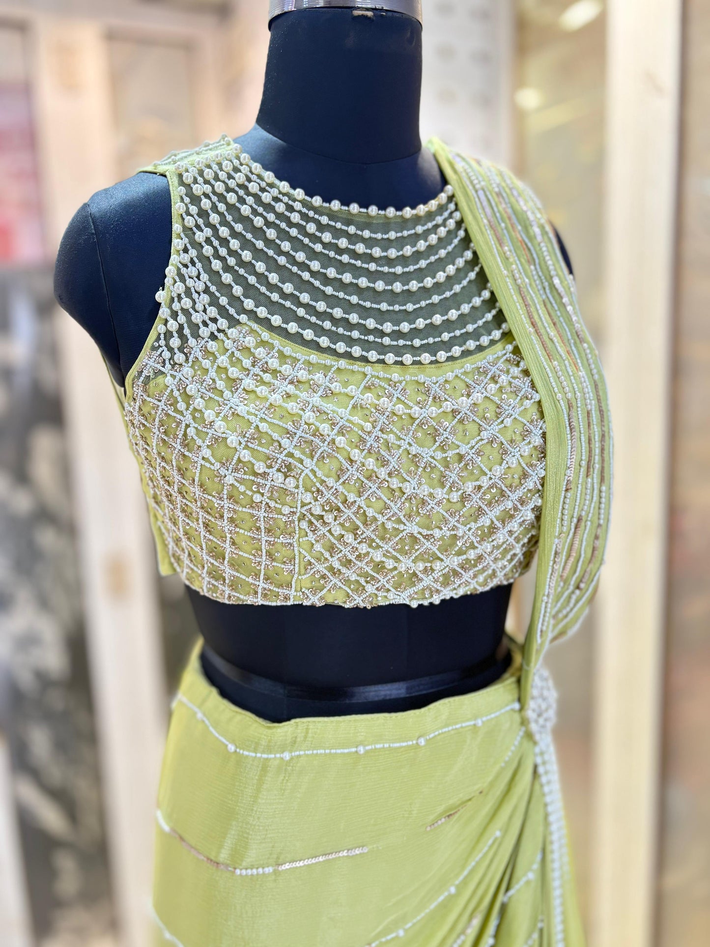 Indo western lehanga