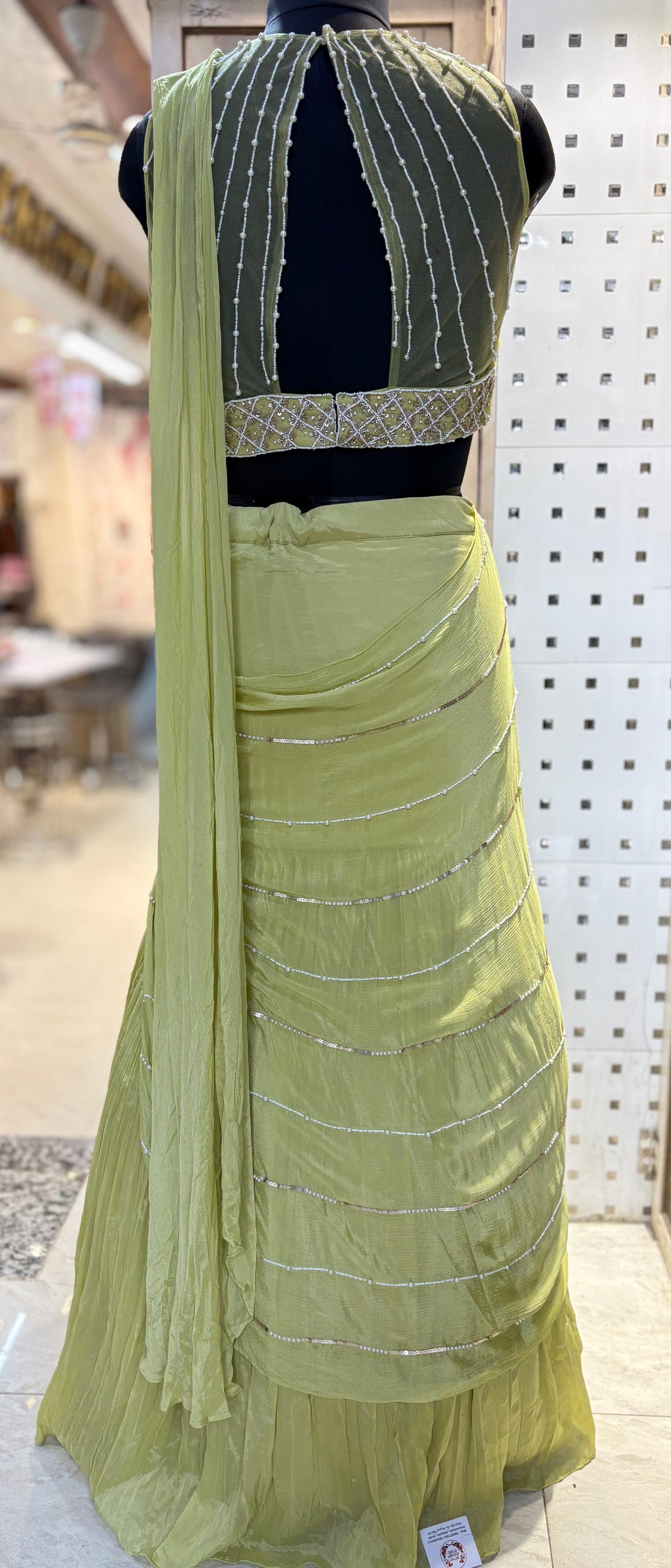 Indo western lehanga