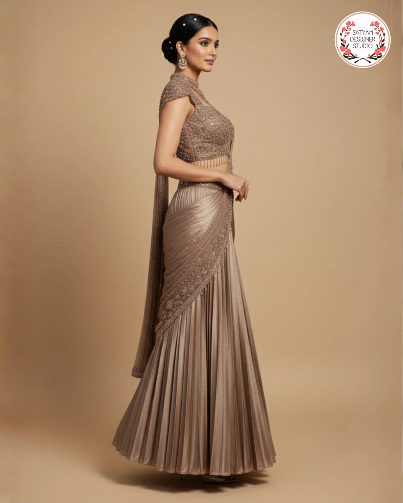 Indowestern lehanga choli