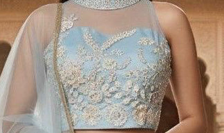 Fishcut Lehanga choli