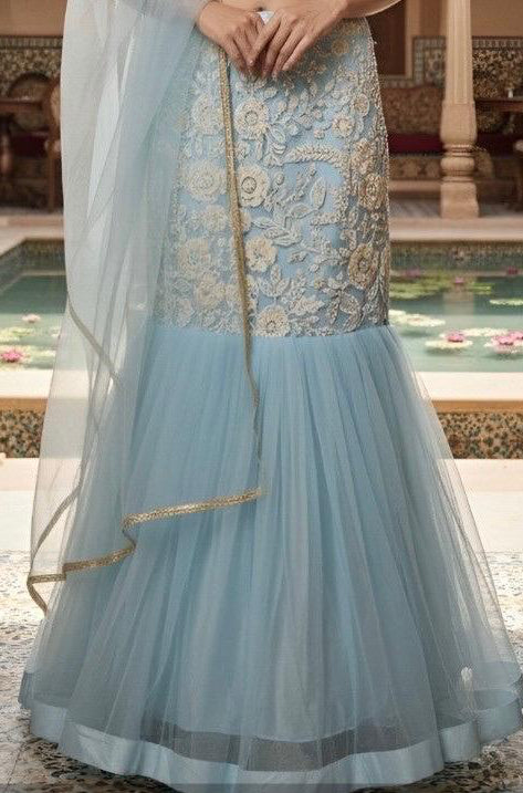 Fishcut Lehanga choli